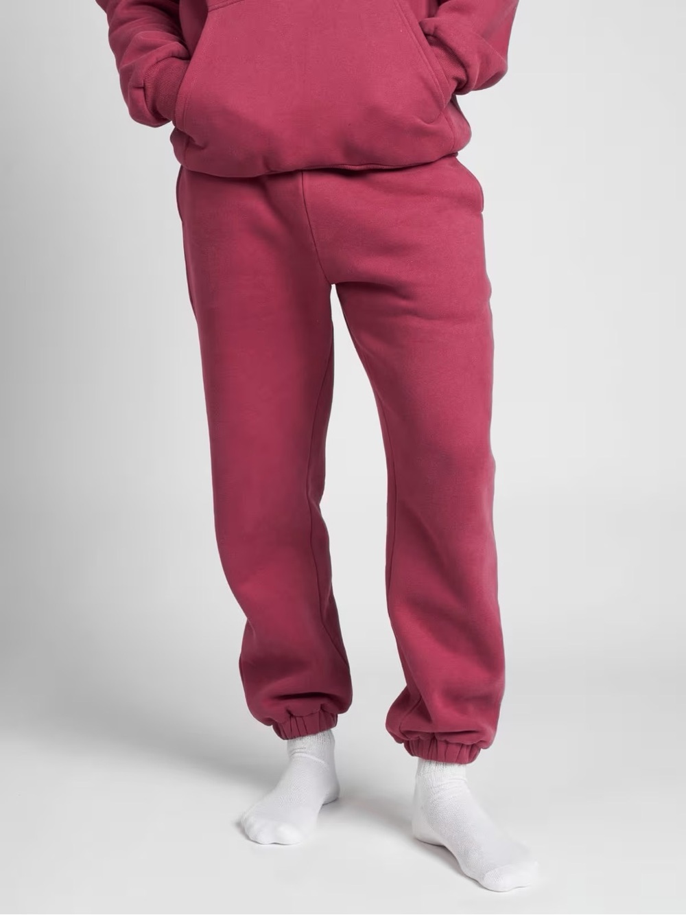 Comfrt DND Travel Sweatpants Berry - Picture 2 of 5